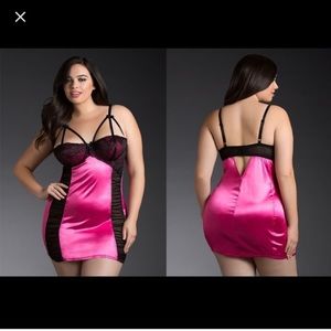 Torrid pink strappy nighty